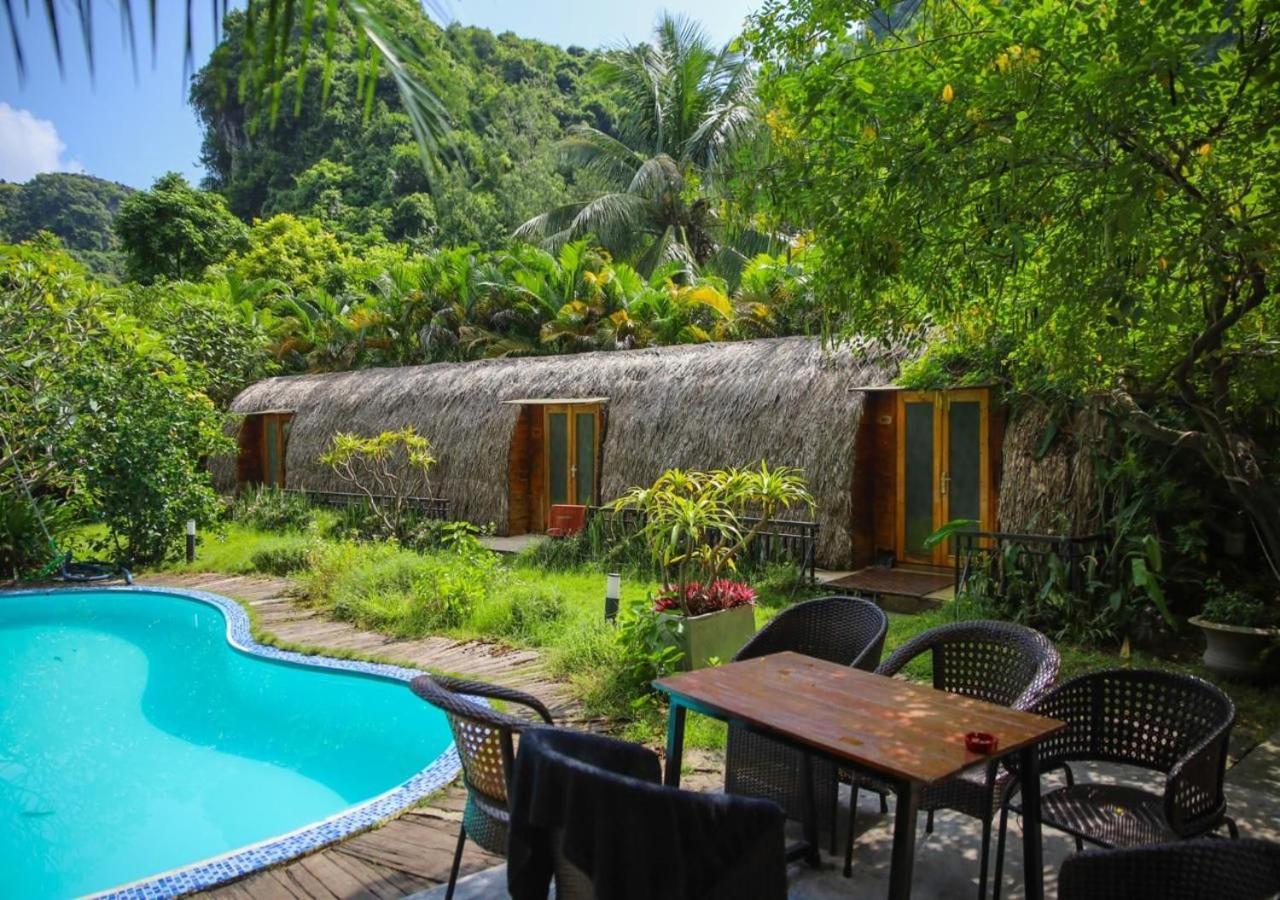 Catba Backpackers Hostel & Pool Bar Chan Chau Buitenkant foto